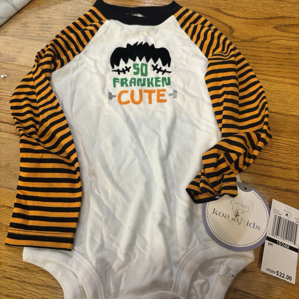 Koala Kids Halloween Two-Piece Boys‎ 18–24 Month One Piece Snaps And Pants